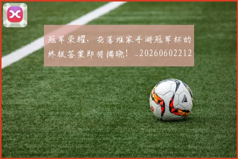 冠军荣耀，花落谁家手游冠军杯的终极答案即将揭晓！_20260602212417